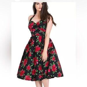 Hell bunny 3X rose dress